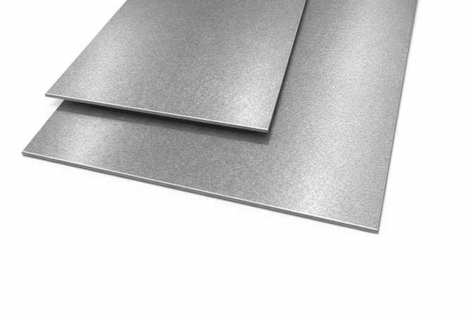 Stahlblech verzinkt RAL 9007 Graualuminium